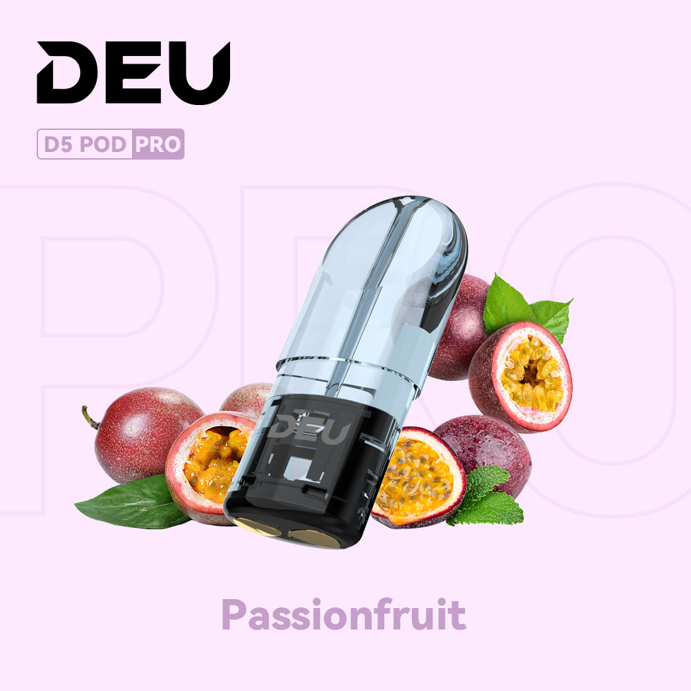 DEU D5 Pro Pods - Compatible Relx Infinity 2nd Passionfruit