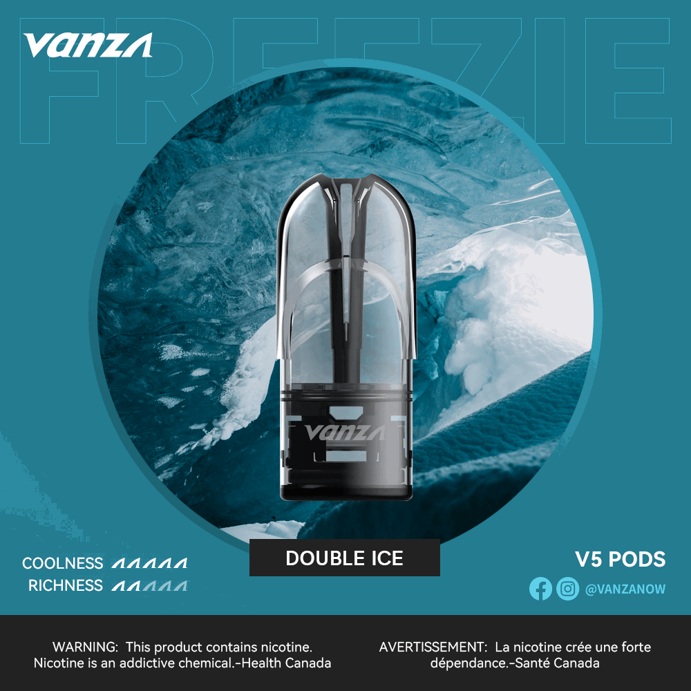 Vanza V5 Pods - Compatible Relx Infinity Double Ice