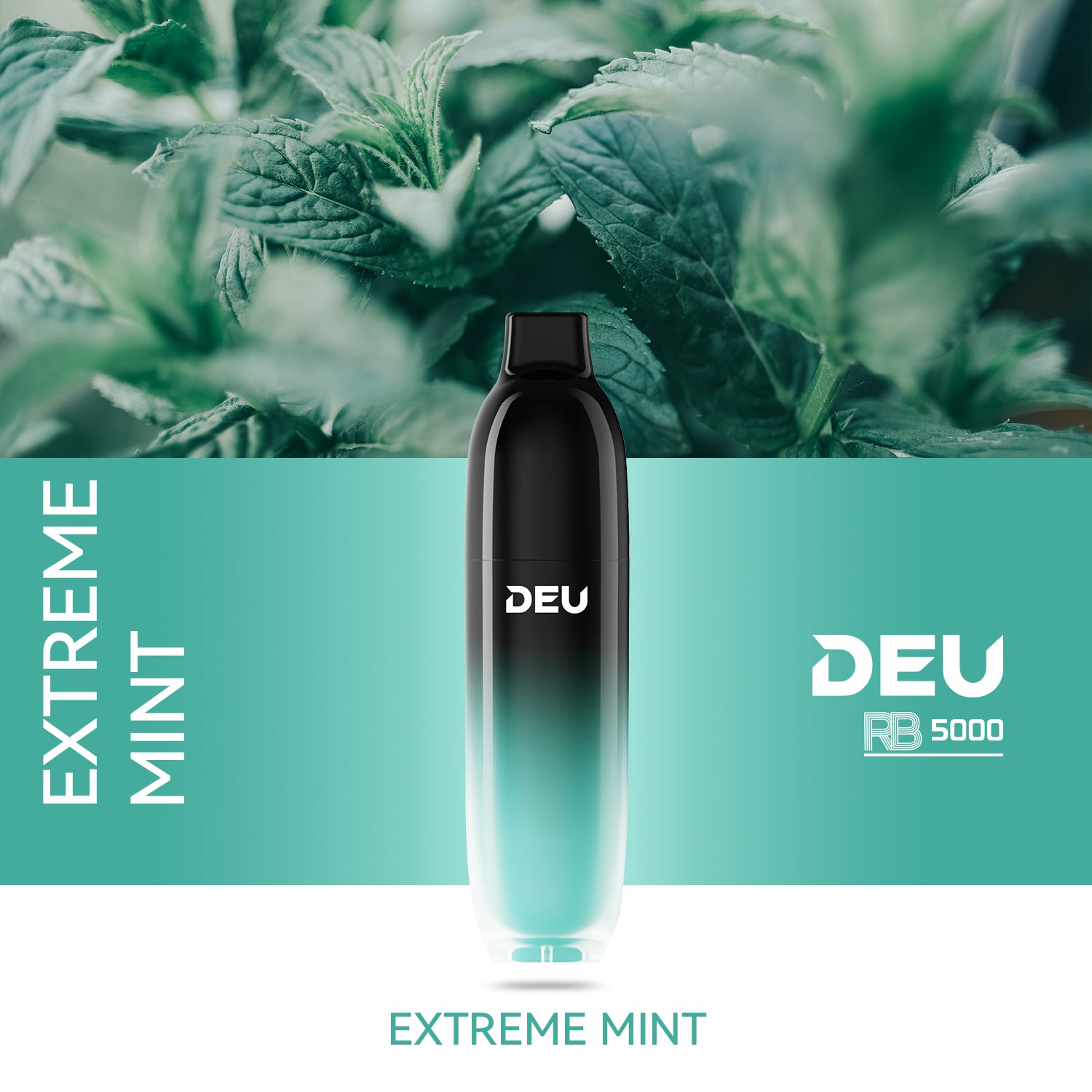 DEU RB5000 - 5000Puffs Disposable Vape Extreme Mint