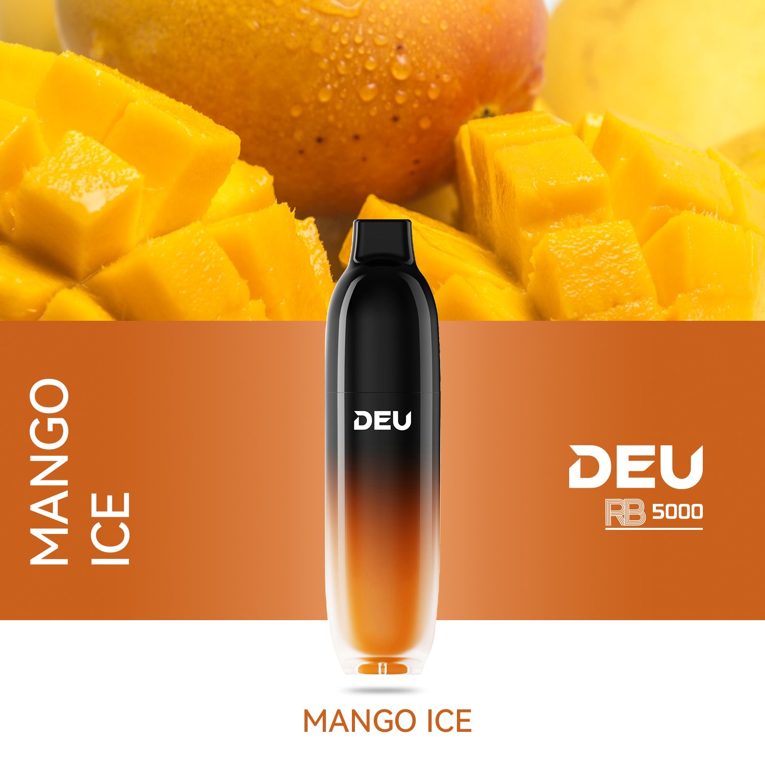 DEU RB5000 - 5000Puffs Disposable Vape Mango Ice