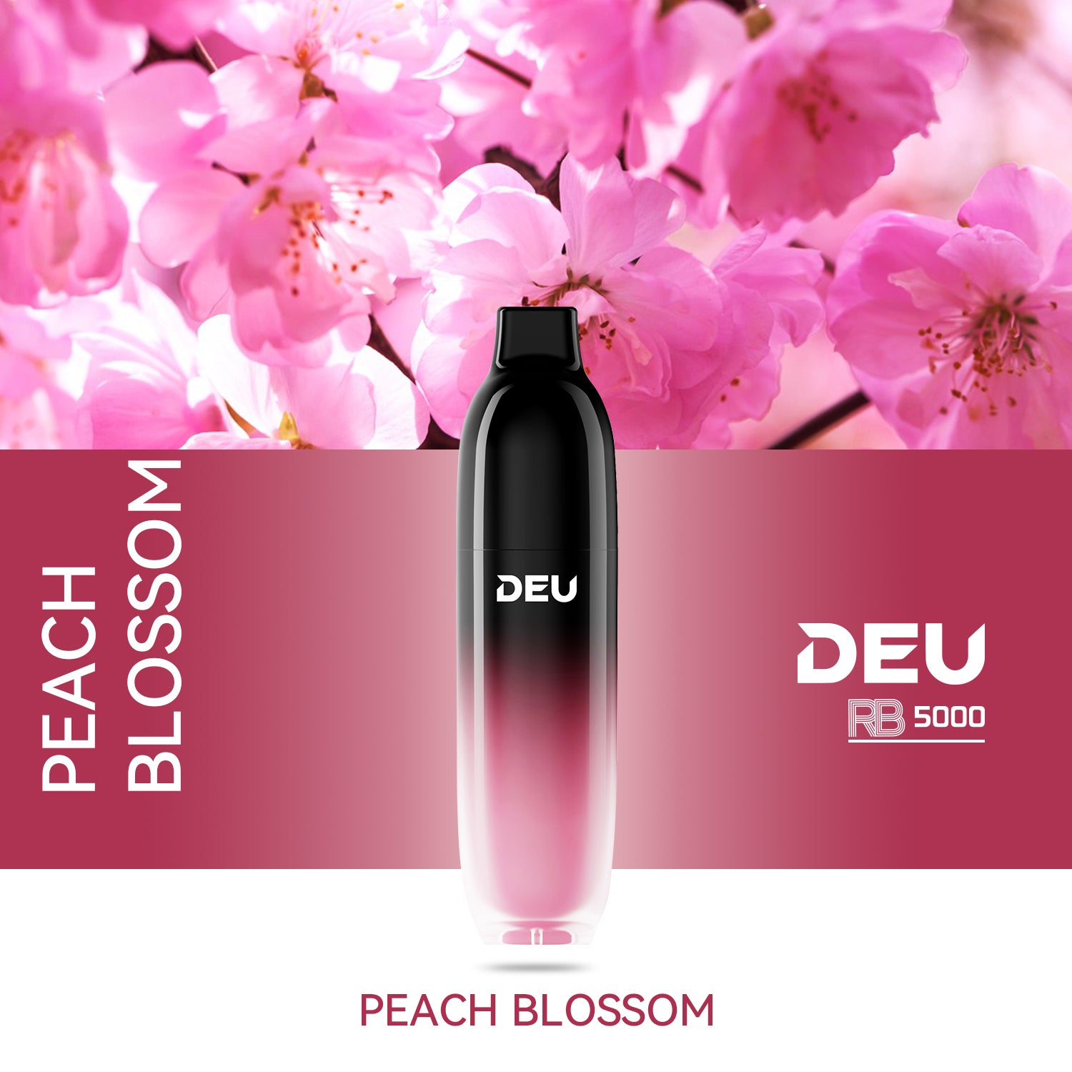 DEU RB5000 - 5000Puffs Disposable Vape Peach Blossom